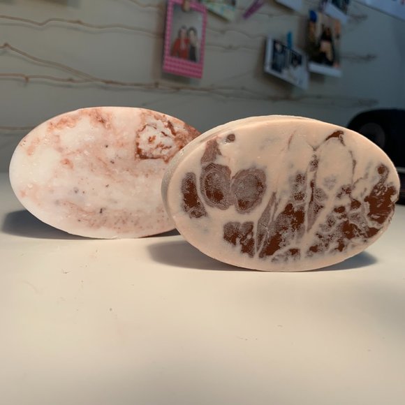 Unique Handmade Soap "Freshly Brewed Coffee" and "Fudge Brownie" - Picture 1 of 9